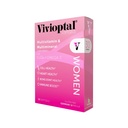 Vivioptal kvinner, 30 kapsler, CoQ10 & Omega-3, Multivitamin & Multimineral, Glutenfri, Tysk Formula