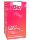 Bio Ernæring 7-Keto 50 Vegetariske kapsler | DHEA 50 mg | fremmer sterk immun helse | Energi og utholdenhet