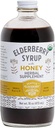 Syrup med rå honning – Delicious, Glutenfri Herbal Supplement med Potent immunfordeler laget av bare organiske ingredienser i små Batches i USA - 16oz