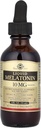 Solgar flytende Melatonin 10 mg, Naturlig svart Cherry Flavor - 2 fl oz - Flott for Jet Lag - Vegan, Gluten & Dairy Free, Kosher - 59 Services