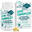 Spesialisert Pro-løsningsmediatorer og SPMs Precursors Complex, SPM Supplement for balansert immunrespons, hjerne, vev og celle - 120 Softgels