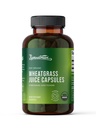 Organic Wheatgrass Juice Powder Capsules by Sproutman - 100% ren hvetegrass - Aids Digestion - høy i vitaminer, antioksidanter, klorofyll, enzymer, mineraler og energi (150 piller)
