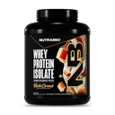 NutraBio 100% Whey Protein Isolate Protein Powder, 25g Protein med komplett Aminosyre Profil, Ikke-GMO, Soja & Glutenfri, Lavkarbohydrat, Lav Calorie Whey Protein Powder, Vanilla Caramel, 5 Lbs