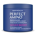 BodyHealth PerfectAmino pulver - BCAA og EAA pulver for pre og post trening - Aminosyre energidrikk for menn og kvinner å støtte lean muskel og gjenoppretting - blandet berry - 30 serveringer