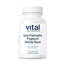 Vitale næringsstoffer så Palmetto med Pygeum & Nettle Root - Vegansk så Palmetto for menn støtter sunn prostata funksjon* - Gluten, Dairy, Soya Gratis - 60 kapsler