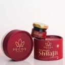 Ren Himalaya Shilajit Resin høy potens gullkvalitet for menn og kvinner 100 serveringer for energi øke og immun støtte, 85 + spormineraler, 76% + Fulvic Acid, med Lab Test Report, 30g