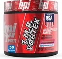 BPI Sport 1.M.R Vortex Pre Workout pulver – høy stimul preworkout for menn og kvinner med glycerol, koffein, niacin og urteekstrakter – energi, fokus og utholdenhet – Sour Watermelon – 50 serveringer