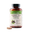 NatureWise Green Tea Extract Capsules 1000 mg - 50% EGCG & 98% Polyphenols - Extra styrke Grønne Tea piller - Antioksidanter for hjerte helse og energi - Vegan, ikke-GMO - 60 greve[30-dagers forsyning]