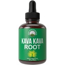 Kava Kava Root ekstrakt beroligende flytende dråper mer konsentrert - 1:3 utvinningsforhold. Vegansk tilleggshjelp for avslapping, beroligende, naturlig søvn. Sukkerfri Glutenfri USA Testet Tinktur
