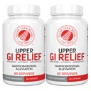 Silver Fern GI Relief - Naturlig Herbal Supplement - Alt naturlig med Artichoke Leaf ekstrakt, Ginger Root Extract og GutGuard Licorie Flavonoids (2 flasker - 120 kapsler - 60 dagers forsyning)