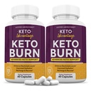 Begrunnede Laboratories (2 Pakke Keto fordeler Keto Burn piller 1275MG ny & forbedret formel inneholder Apple Cider Vinegar Extra Jomfru Olive Olje pulver Grønn Te Leaf 120 Kapsler
