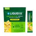 Liquid I.V.® Hydration Multiplikator +Energy - sitron Ginger | Electrolyte pulverdrikk blanding | 1 pakke (14 serveringer)