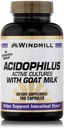 Acidophilus med goat melk - 100 kapsler av Windmill