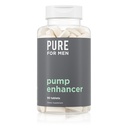 Ren for menn Pump Enhancer | Pre Workout Supplement for muskelpumpe, utholdenhet og økt blodstrøm | Nitric Oxid Booster med L-Arginine & L-Citrulline | Fokus og energistøtte | 90 greve