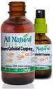 Nano Colloidal Minerals Supplement flytende kolloidal kobber Mineral 2oz 240ppm flaske Kosher sertifisert alle naturlige for voksne, menn, kvinner, barn (spray)