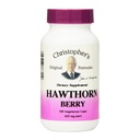 Christophers opprinnelige formler Hawthorn Berry Capsules, Herbal Supplement for hjerte og kardiovaskulær velvære, 100 kapsler