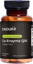 Endur Crystal-fri med-enzym Q10, hjerte og antioksidant Forsvar Supplement, hjelper støtte energiproduksjon, Glutenfri, 100mg (120 Softgels)