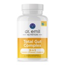 DR. EMIL NUTRITION Kvinner og menn Total Gut Helsekompleks | Prebiotic + Probiotic + Postbiotic Gut Helse Supplement | Probiotika Digestive Helse & Gut | 60 Kapsler