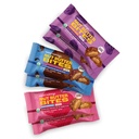 Søte ingenting, Variety Pack: Sjokolade, Apple kanel og havregryn Raisin, USDA Organic Nut Butter Bites Protein 6-2 Bit verdipakker (2 av hver smak) - Ingen tilsatt sukker