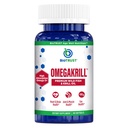BioTrust OmegaKrill EPA & DHA Omega 3 Supplement, fisk og krillolje å gi støtte for felles, hjerte, hjerne, øyne og hud (30 serveringer)