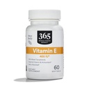 365 av hele matmarked, vitamin E 400 IE med blandede tokoferoler, 60 greve