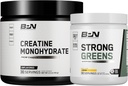 BARE PERFORMANCE NUTRITION BPN Kreatin Monohydrat & Sterk Grønn Bundle