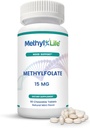 Metyl-Life® L-metylfolat 15 mg for kvinner og menn – Active Folat Supplement med ultrapure Cerebrofolat® (L-5-MTHF Kalsium) – høy biotilgjengelighet B9 Support – Tastige Chewable Tabletter | 90 Count