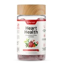 Snap Supplements Hjerte Helse Gummies, blod sirkulasjon kosttilskudd, CoQ10 hjerte helse kosttilskudd, blod flyt supplement, sukker gratis, 60 gummies
