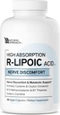 Høy ABSORPION R-LIPOIC Acid - støtter nerve helse - Tingling fingre, hender, tær og føtter - støtter sunn aldring, kariovaskulær helse og total velvære* - 60 vegansk kapsler