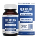 Quercetin Complete® Quercetin Phytosom med 50X høyere absorpsjon, klinisk bevist og patentert Quercefit – mest effektiv form for Quercetin – forbedret med Bromelain, sink og vitamin C (60 kapsler)
