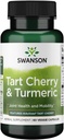 Swanson Hiactivs Tart Cherry & Turmeric 60 Veg Kapsler