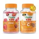 Livbar Sink Kids + vitamin C Kids, Gummies Bundle - Great Tasting, vitamin Supplement, Glutenfri, GMO Gratis, Chewable Gummy