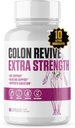Colon Relive Extra Styrke | #1 Vurdert Colon Cleanse & Detox Supplement | Digestiv støtte, Redusere bloating, lindring relief w/Buckthron, Alfafa, Aloe Vera + Mer for menn og kvinner - 60 piller