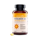 NatureWise-vitamin D3 4000iu (100mg) 1-års forsyning for immunstøtte, sunn muskelfunksjon og beinhelse - ikke-GMO, glutenfri i organisk ekstra jomfruolje, (Mini Softgel), 360 count