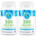 Probiotika for kvinner og menn - 300 milliarder CFU, 24 Strains Probiotika + 15 organiske urter Prebiotika for Digestive, Gut Helse, Immune, Diarrea & Helbredelse - 4 måneders forsyning