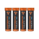 Fluid taktisk- effervescent Hydration Tabletter, elektrolyt erstatning & dehydrering Forebygging, 4 Pack, 40 Serveringer (Orange Pineapple)