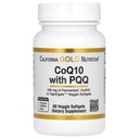 California Gold Nutrition CoQ10 med PQQQ, Ubiquinon USP, Tapioca Veggie Softgel med solflower Lecithin, 100 mg, 60 Veggie Softgel