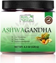 Reddy Naturals Aryana Pure Organic Ashwagandha pulver - høy potens Root Extract med 10 % withanolides - naturlig oransje Flavor for stress og energi støtte - 4.2 OZ (120g)