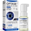 Optase Comfort Dry Eye Spray - Preservative gratis kunstige tårer Drops Alternativ - Tørr øye dropper i en praktisk sprøyte - Multi-bruk flaske, kontakt linse trygt - .58 fl oz