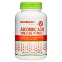 NutriBiotic Askorbinsyre C-vitamin pulver, 8 Oz Farmasøytisk Grade L-Ascorbinsyre, 2000 Mg Per Serving | Essential Immun & Antioksidant kollagen støtte Supplement | Vegan, Gluten & GMO Gratis