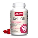 Jarrow Formler Krill Olje - Fosfolipid Omega-3 Kompleks med Astaxanthin - 60 Softgels - 30 Services - Støtter Lipid Management, Metabolisme, Hjerne og hjerte helse - EPA & DHA - Glutenfri - Ikke-GMO