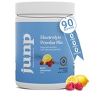 JUNP Electrolytes pulver Ingen sukker Ingen karbohydrater - Berry sitronade keto elektrolyte drikk blanding - Kalium & Salt Hydration Powder Electrolytes - Zero calorie sukker gratis elektrolyte pulver, 90 serveringer