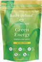 Kathy Ireland Super Greens Energipulver, Clean Energy Drink Bland med Matcha & Grønn Te, Immun & Digestiv Support Supplement, Ingen tilsatt sukker, Meyer Lemon Flavor, 7,4 oz