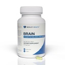 Hjerne - balansert nevrotransmitter støtte Supplement - sink, B6, Biotin for kognitiv funksjon - 90 Veggie kapsler (Brain)