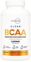 Type Zero BCAA 1000 mg grened kjede Aminosyrer (180 kapsler, 90 serveringer) med 500 mg L-Leucine, 1000 mg L-Isoleucin og L-Valine