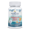 Nordic Naturals Children's DHA, Strawberry - 180 Mini Chewable Soft Gels for barn - 250 mg Omega-3 med EPA & DHA - Brain Development & Function - Non-GMO - 45 Services