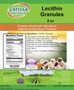 Lecithin Granules (8 oz, ZIN: 526525) - 2 Pakke
