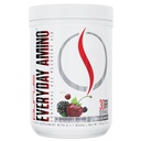 Purus Labs Hver dag Amino BCAA pulver | Aminosyrer for muskelhydrasjon og gjenoppretting | Sukker gratis og glutenfri | 30 serveringer (BlackBerry Cherry)