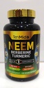 Neem Leaf Supplement - 8in1 Formula - Kombinere med Berberine, Turmeric, Holy Basil, Amla, Artichoke, Melk Thistle, og Black Pepper - Immunstøtte - 120 Kapsler i 4 måneders forsyning