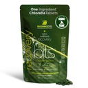 RECOVERYbits - Organic Chlorella Tabletter - Plant-baserte Algae Superfood - Klorofyll - Cracked Cell Wall - Energi - Immunsystem - Detox - Keto - Vegan - Ikke-GMO - Stor Bag - 1000 Tabletter